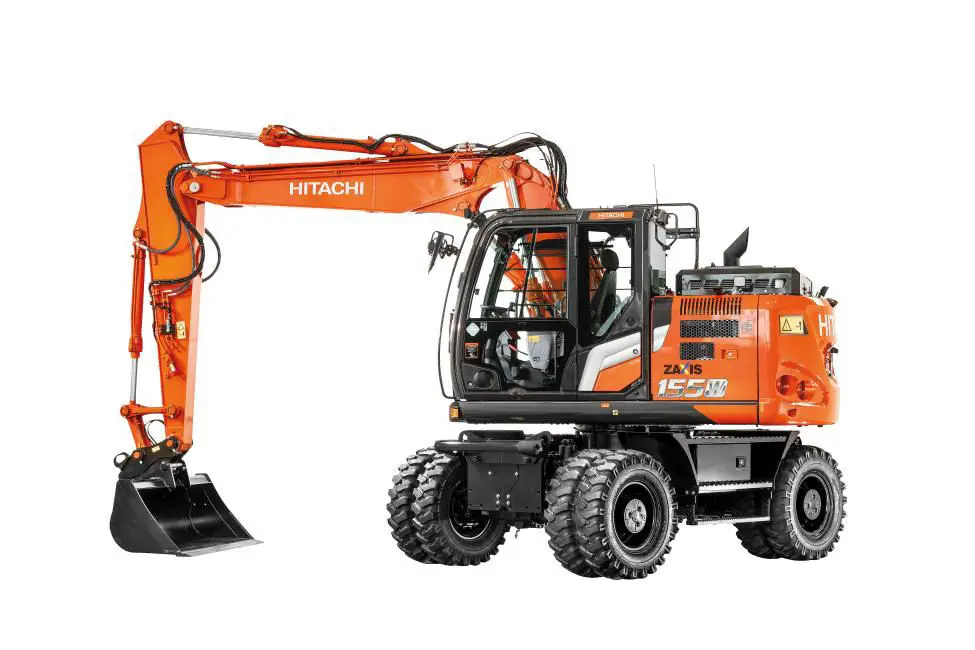 Hitachi ZX155, 2023 – Hjulgraver